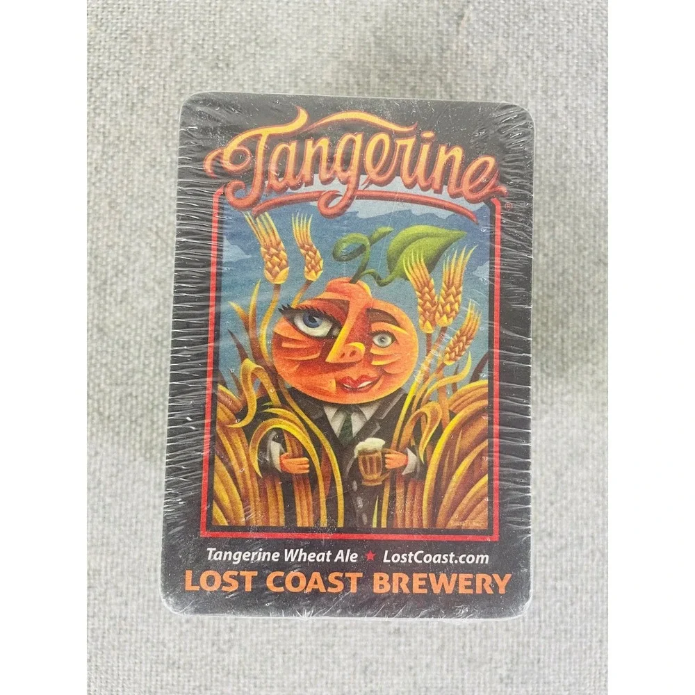 Lost Coast Brewery Beer Coasters Bulk Lot Tangerine Wheat Great White Bars Decor